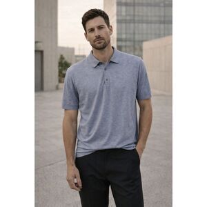 COS Blue Polo Shirt Top Tee  Mens Size Medium